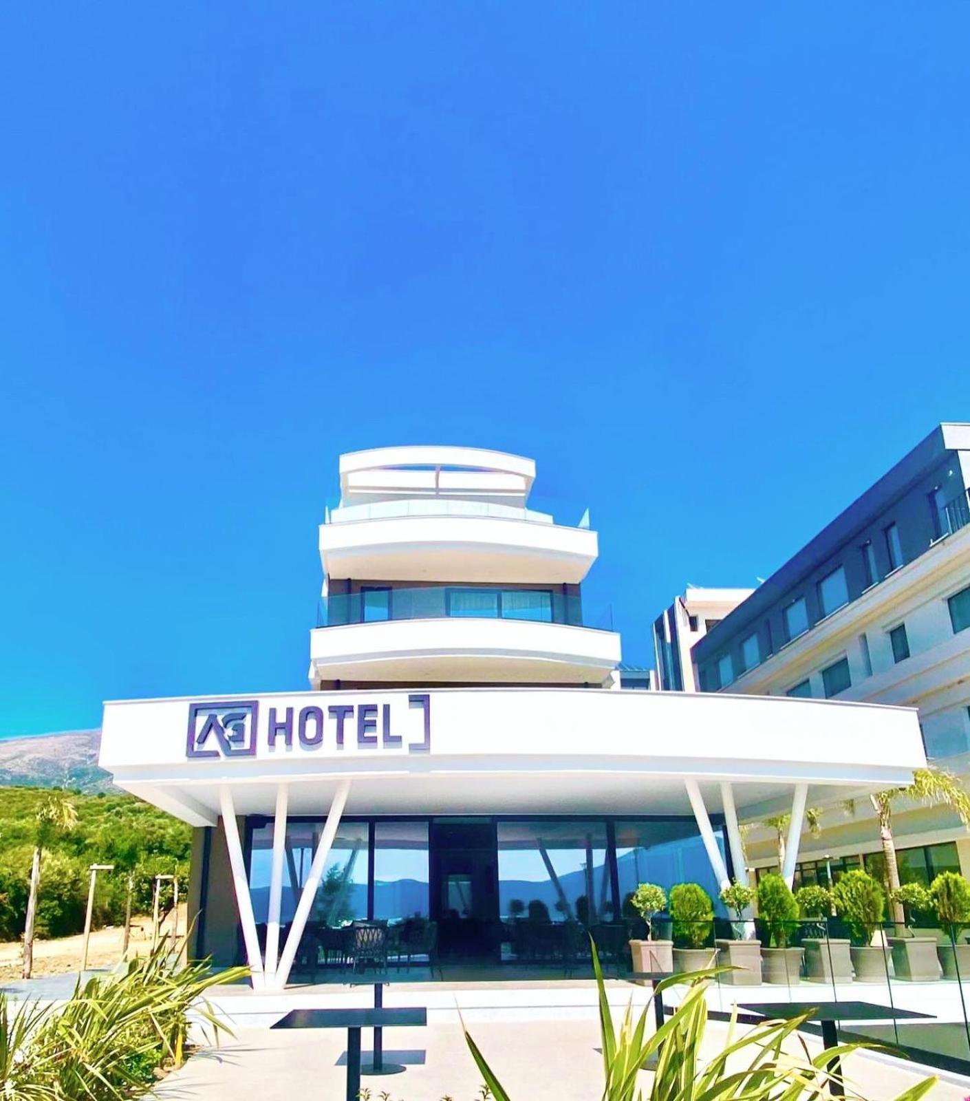 A&G Hotel Radhimë Buitenkant foto